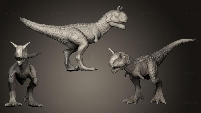 3D model Carnotaurus 1 (STL)